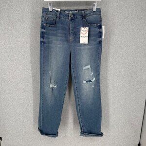 Wallflower Fearless Curvy Super High Rise Straight Leg Jean Size 28 VTG Wash NEW